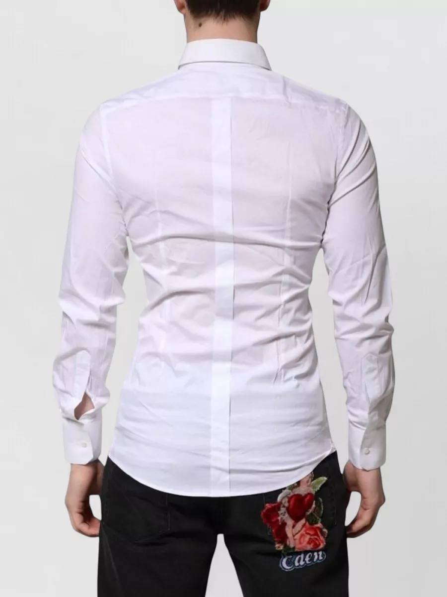 Dolce&Gabbana Slim-Fit Long-Sleeve Dress Shirt