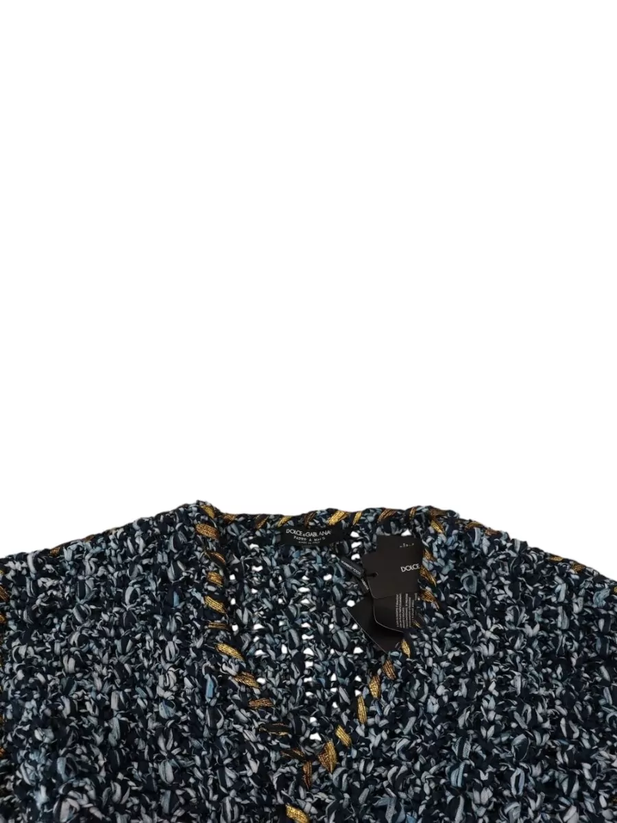 Dolce&Gabbana Chunky-Knit V-Neck Cardigan