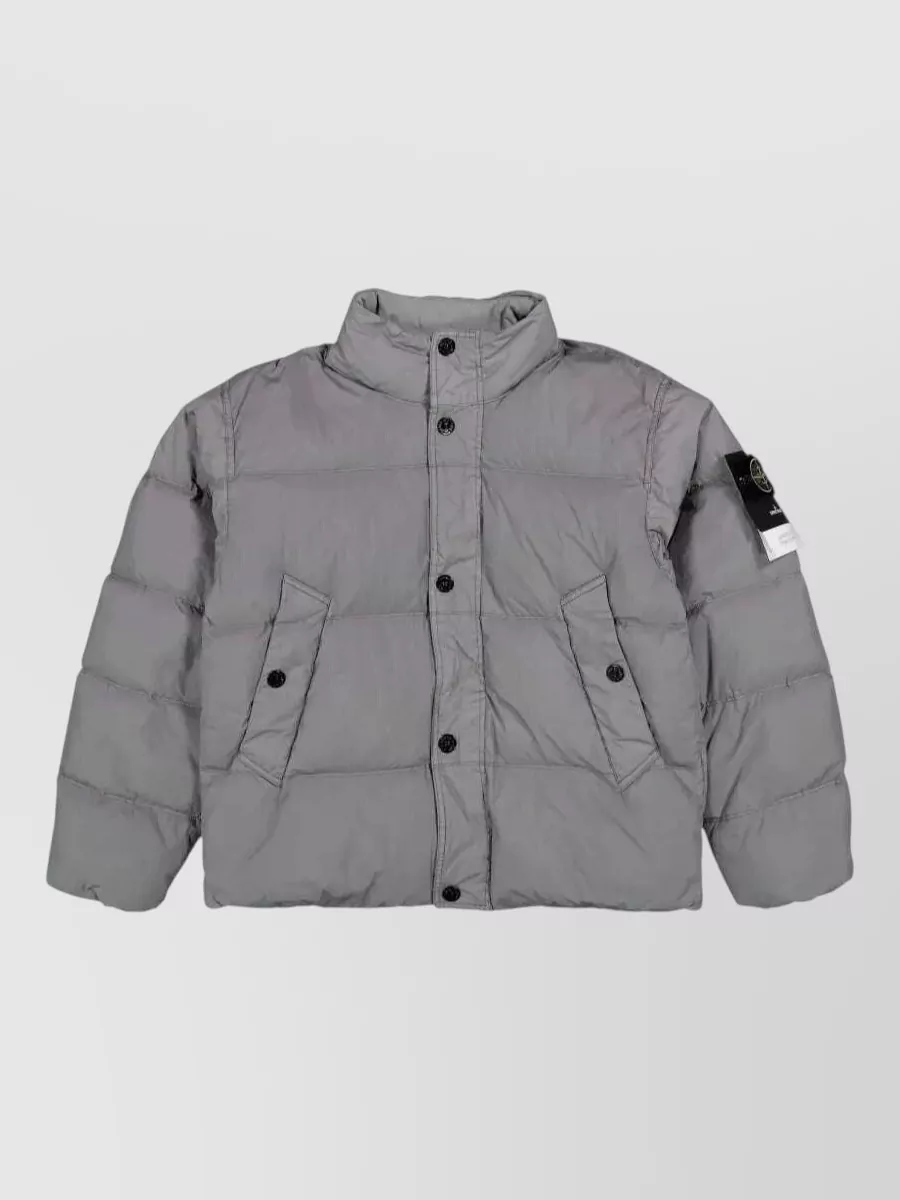 Stone Island Quilted down padded coat