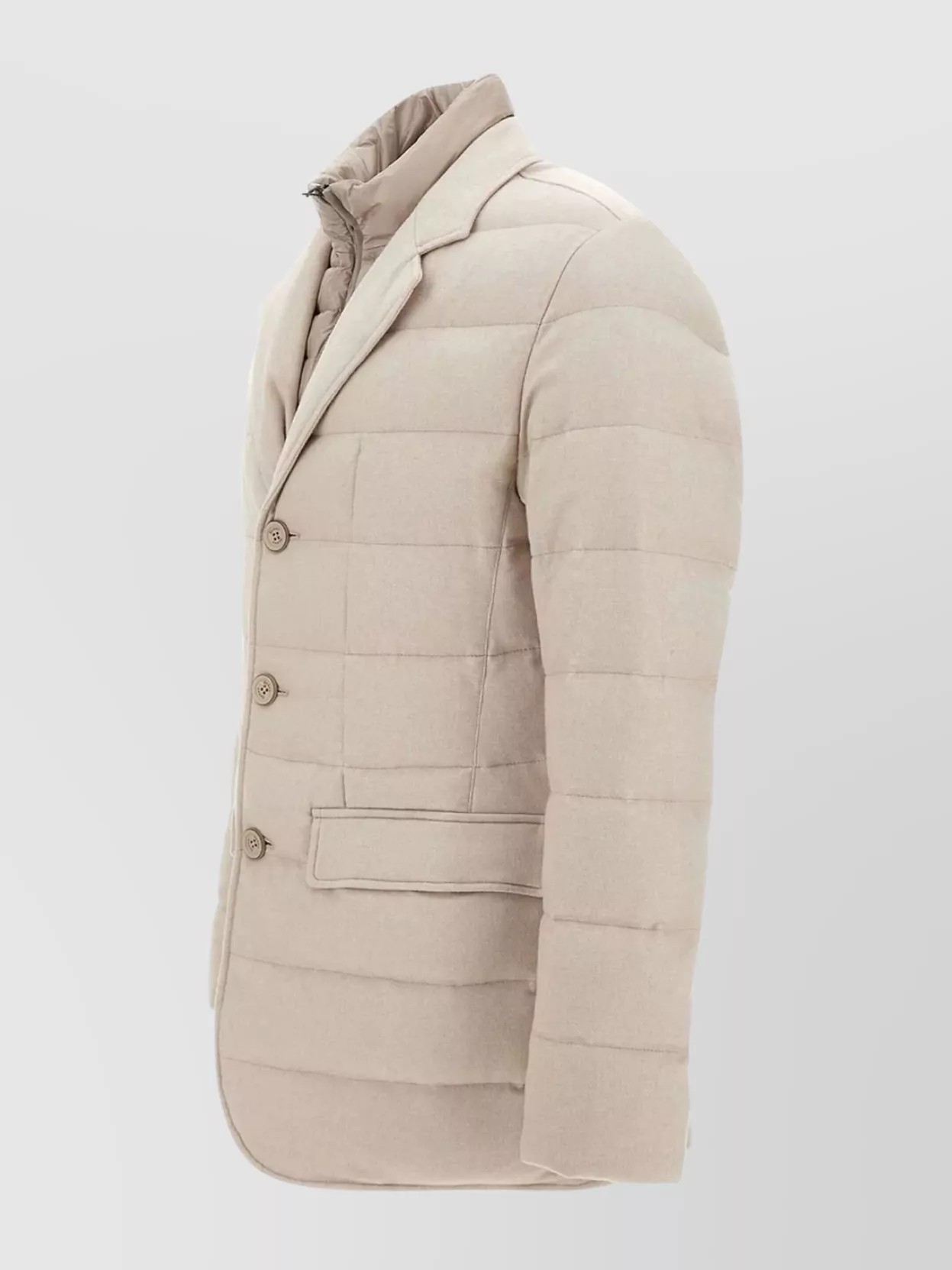 Herno Quilted Padded Coat Flap Pockets
