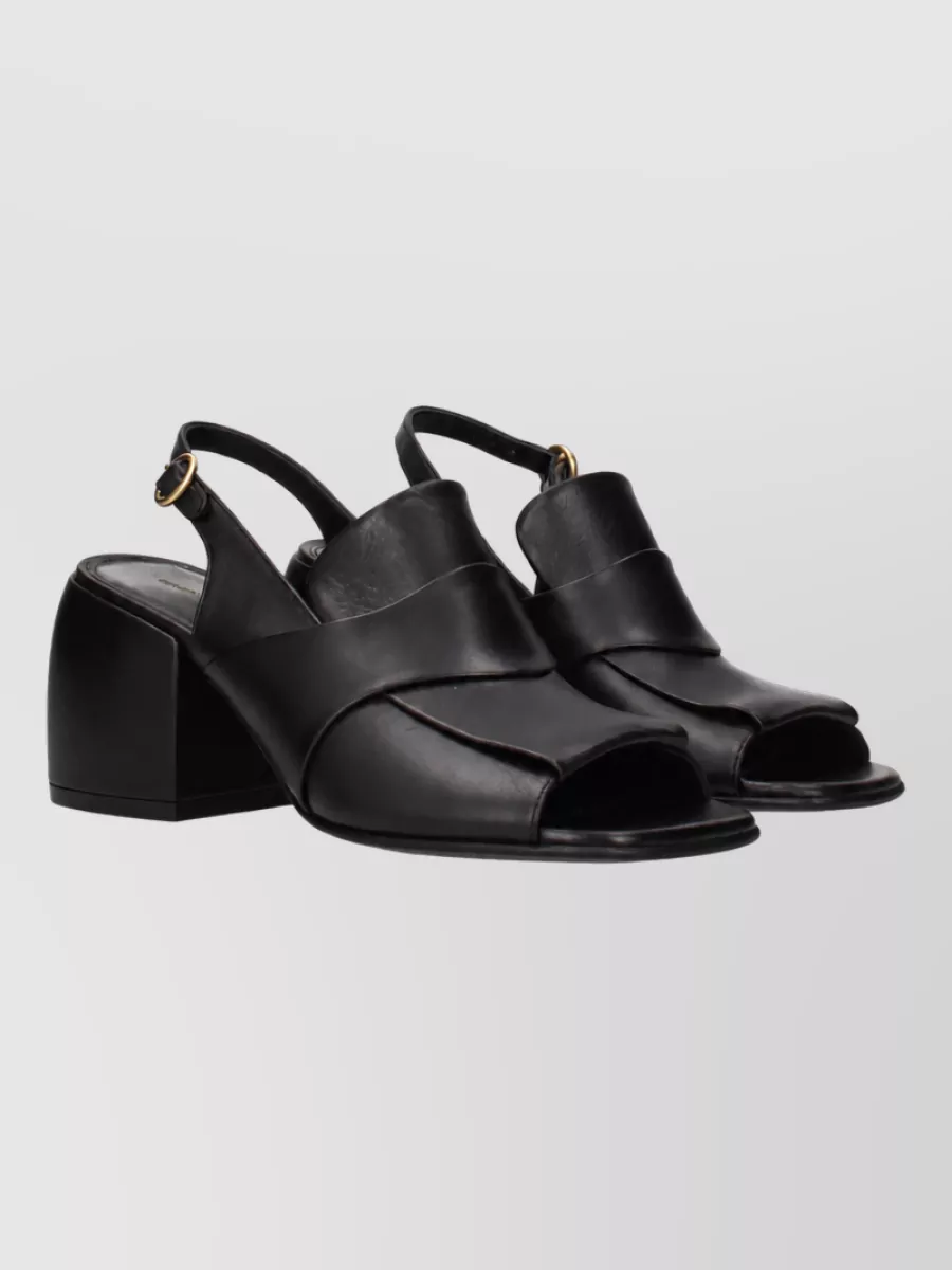Dries Van Noten Leather Mules