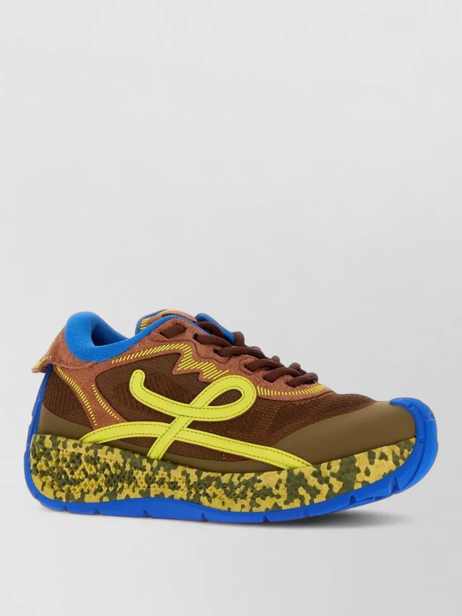 Loewe leather low-top sneakers