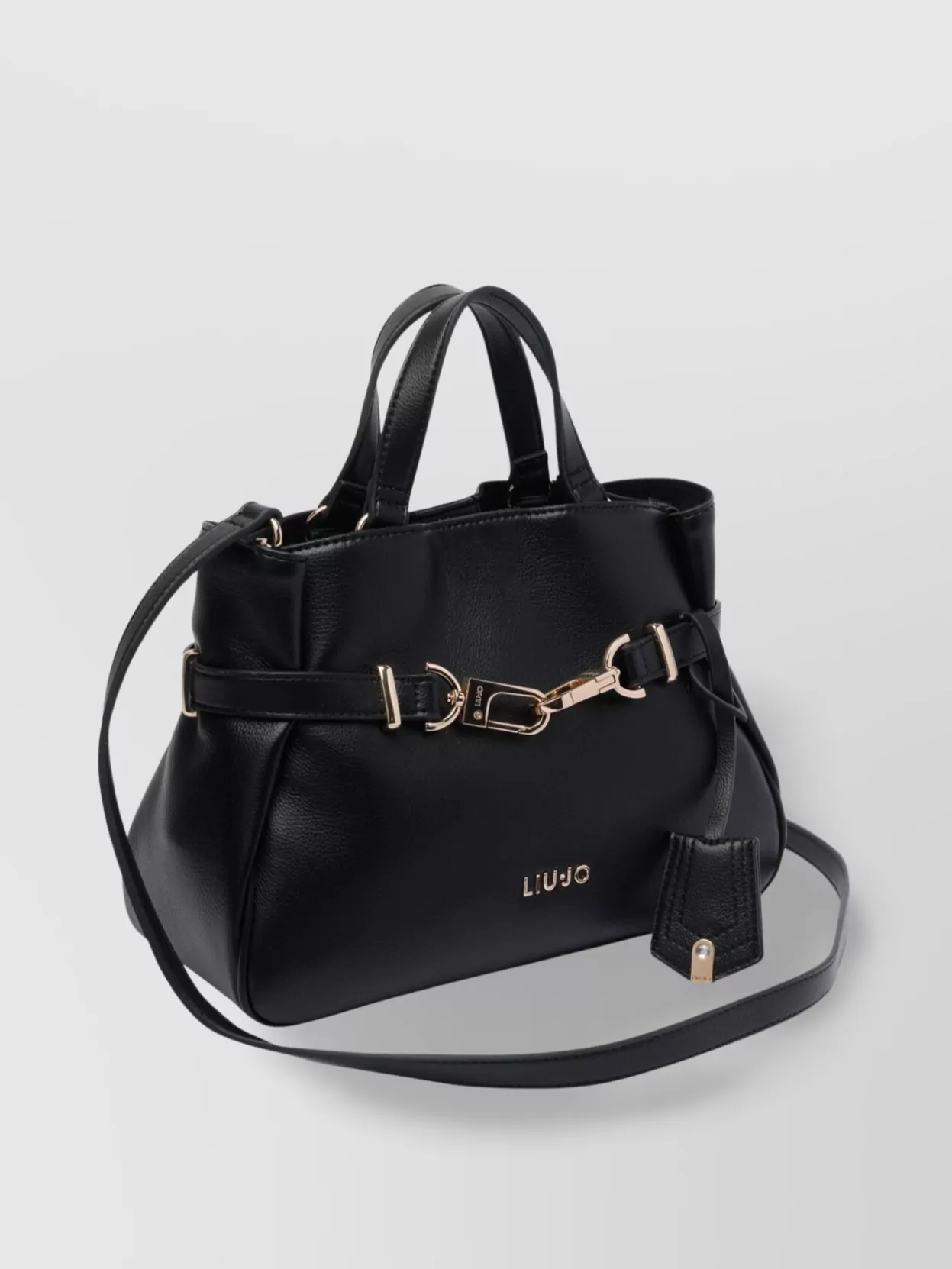 Liu Jo Structured Shoulder Bag Metal Hardware
