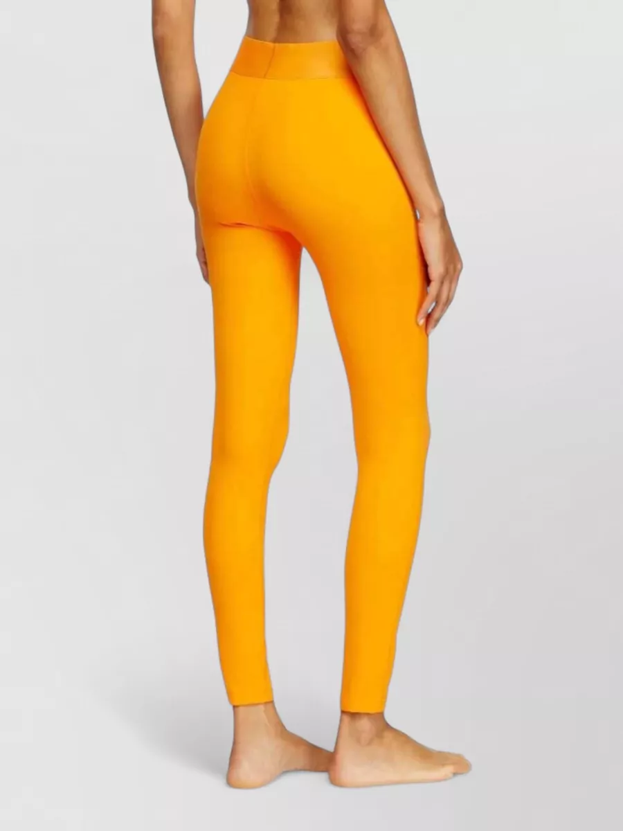 Diesel Logo Microfiber Leggings