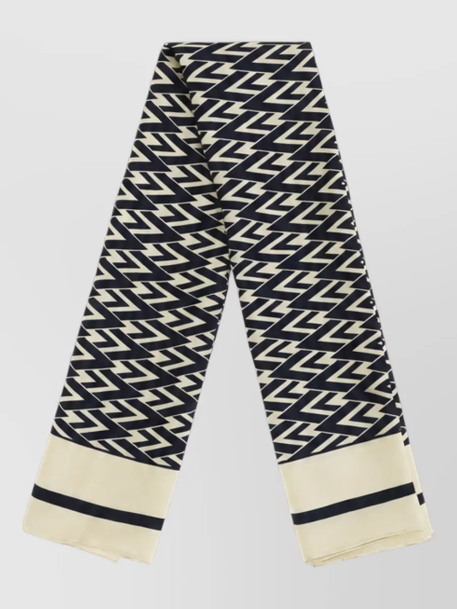 Valentino Garavani Silk Toute La V Printed Scarf
