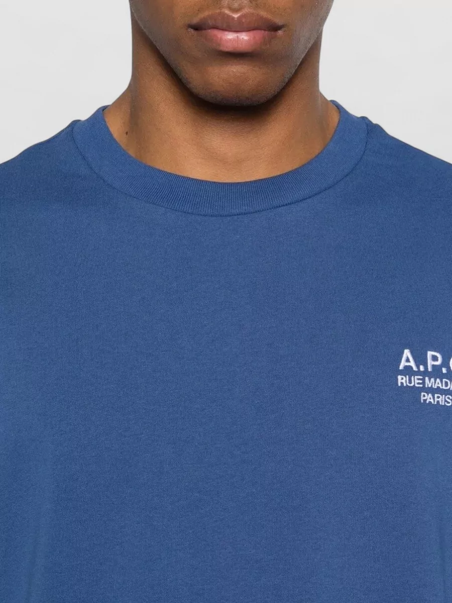 A.p.c. Heavy Cotton Unisex Straight Cut Crewneck