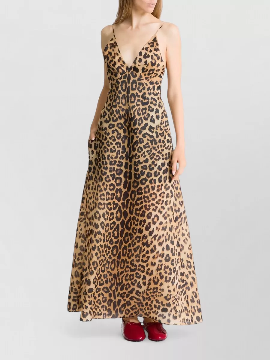 Alberta Ferretti Silk Maxi Dress