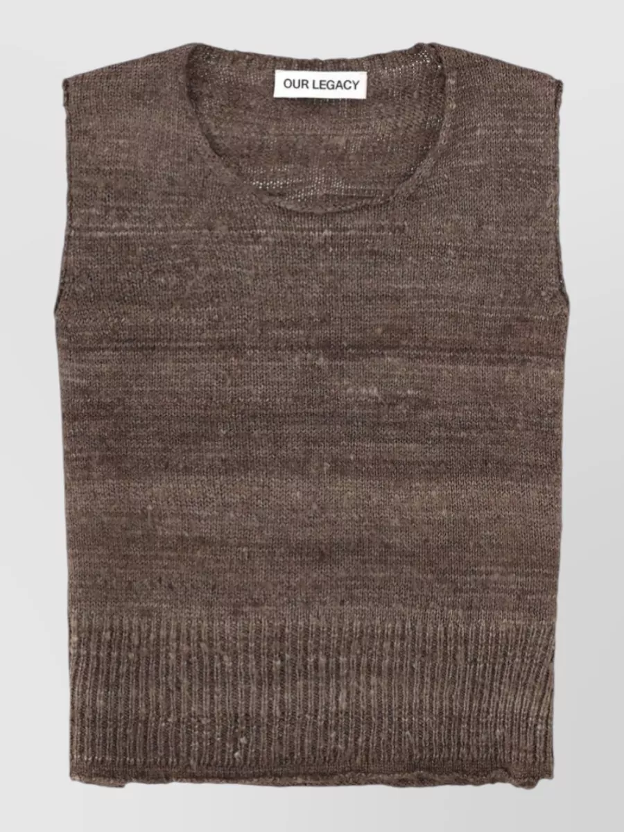 Our Legacy silk boxy-fit tank top