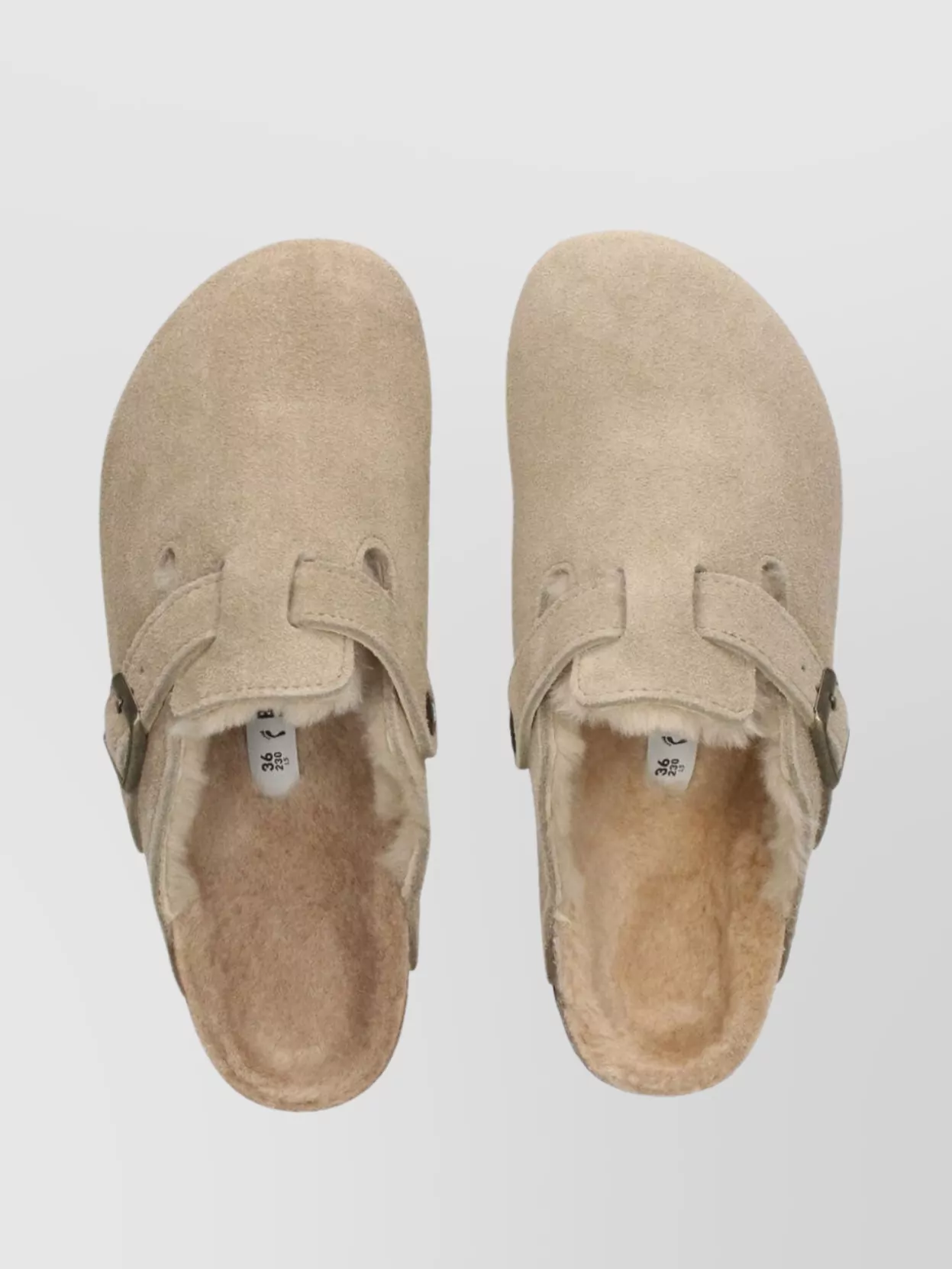 Birkenstock Shearling Slip-On Slippers Eva Sole