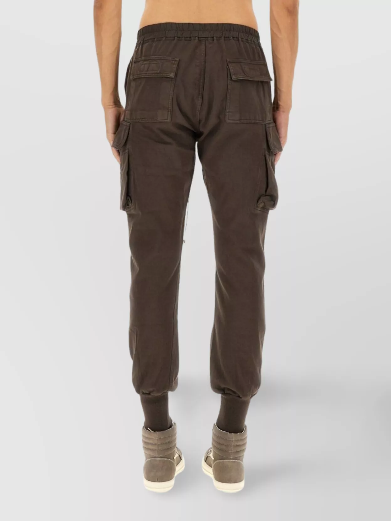 Rick Owens Drkshdw Utility Trousers Featuring Cargo Pockets