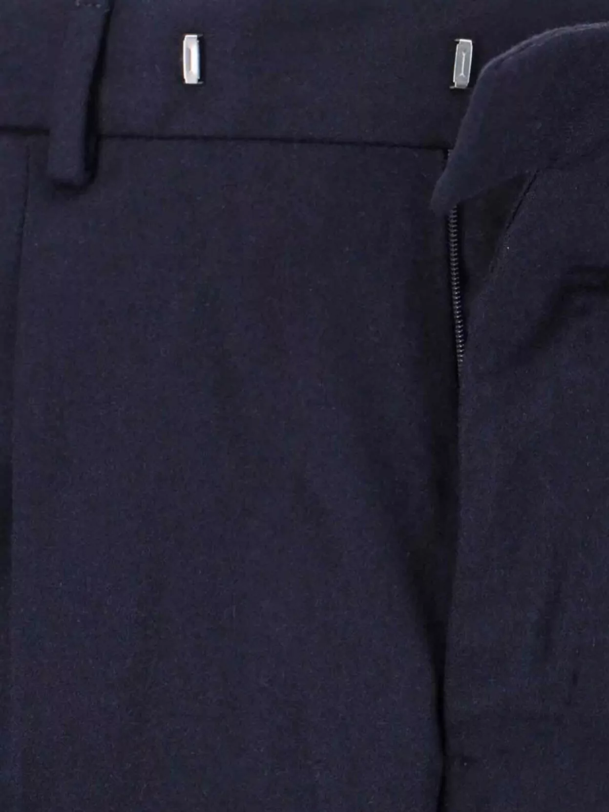 Pt Torino Straight Leg Trousers Cuffed Hem
