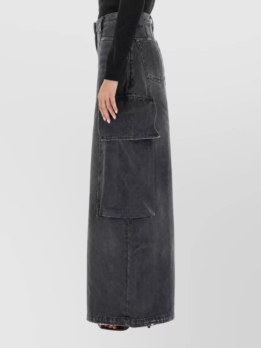 Palm Angels Wide-Leg Parachute Jeans