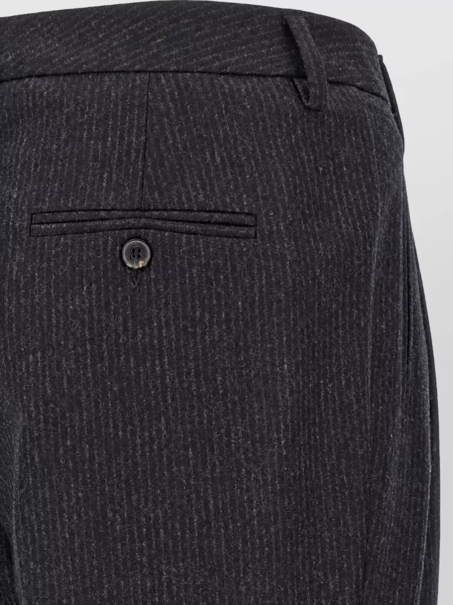 Alberto Biani Wool Tailored Trousers