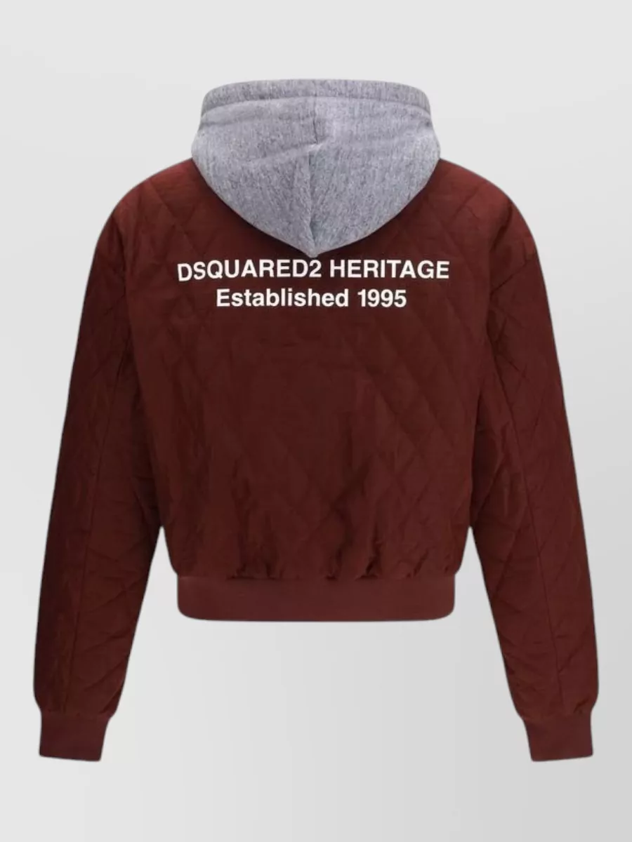 Dsquared2 Quilted Bomber Jacket