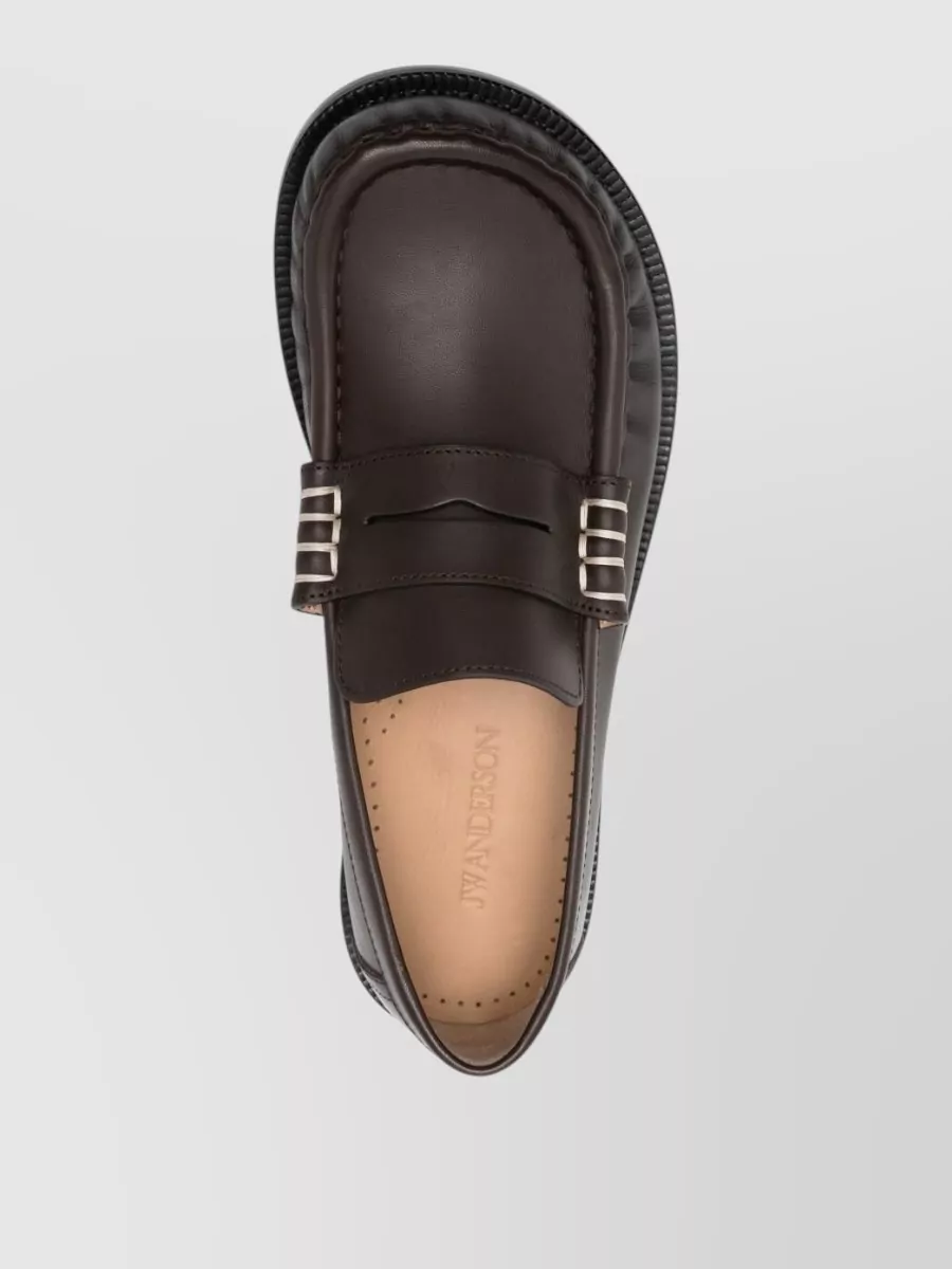Jw Anderson Leather Loafers