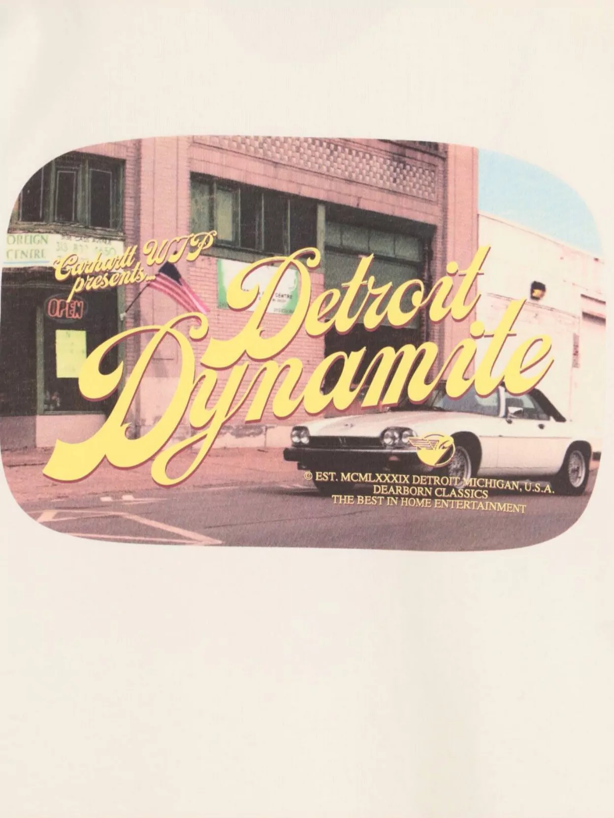 Carhartt Wip Crew Neck Graphic Print Short Sleeves