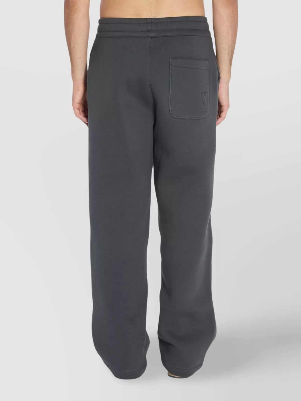 Ami Paris Soft Fleece Trousers Pockets