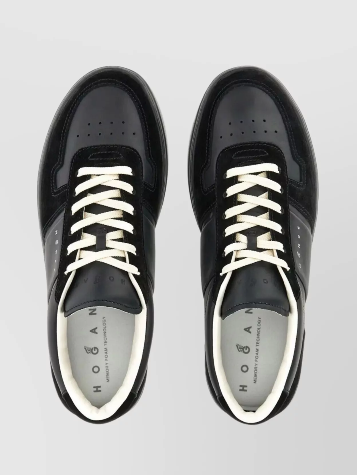 Hogan Smooth And Suede Leather Sneakers