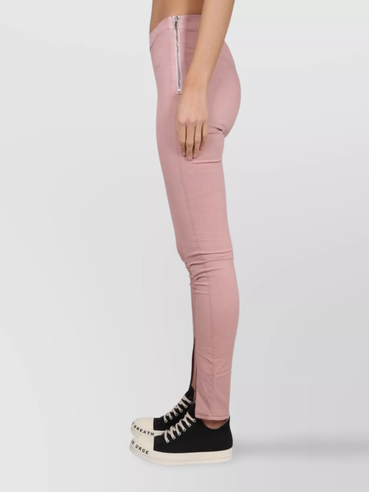 Rick Owens Drkshdw Slit Ankle Leggings Back Seam