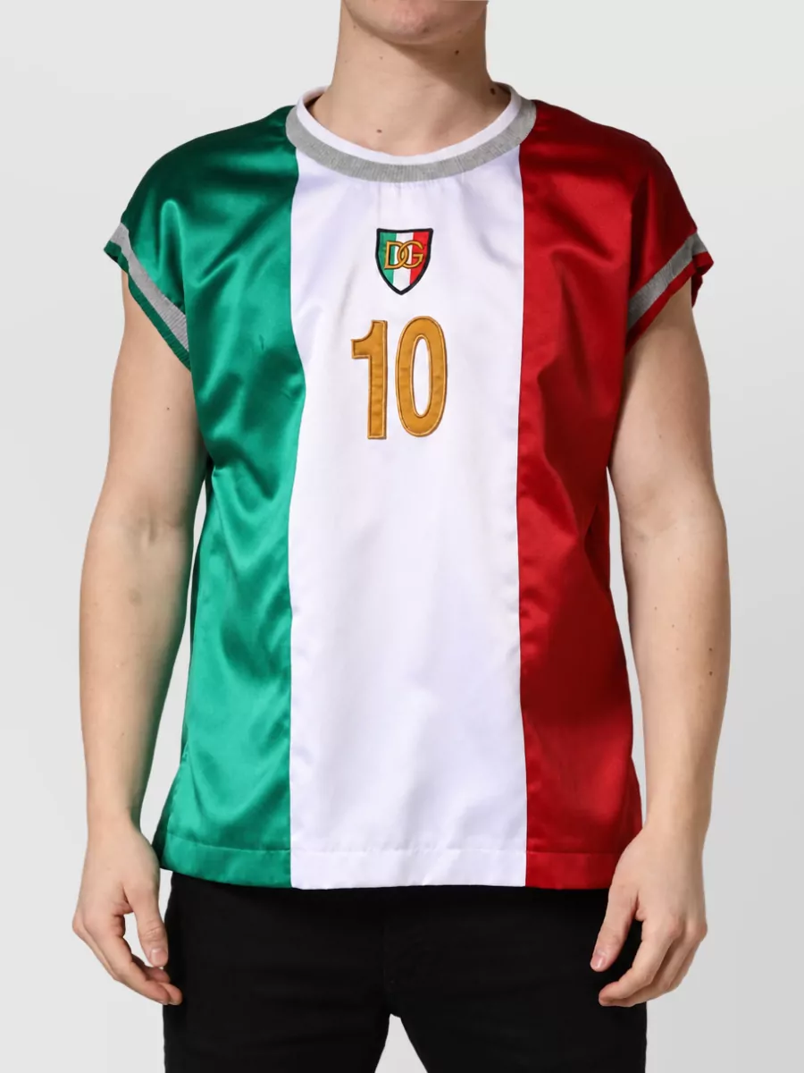 Dolce&Gabbana satin tank t-shirt