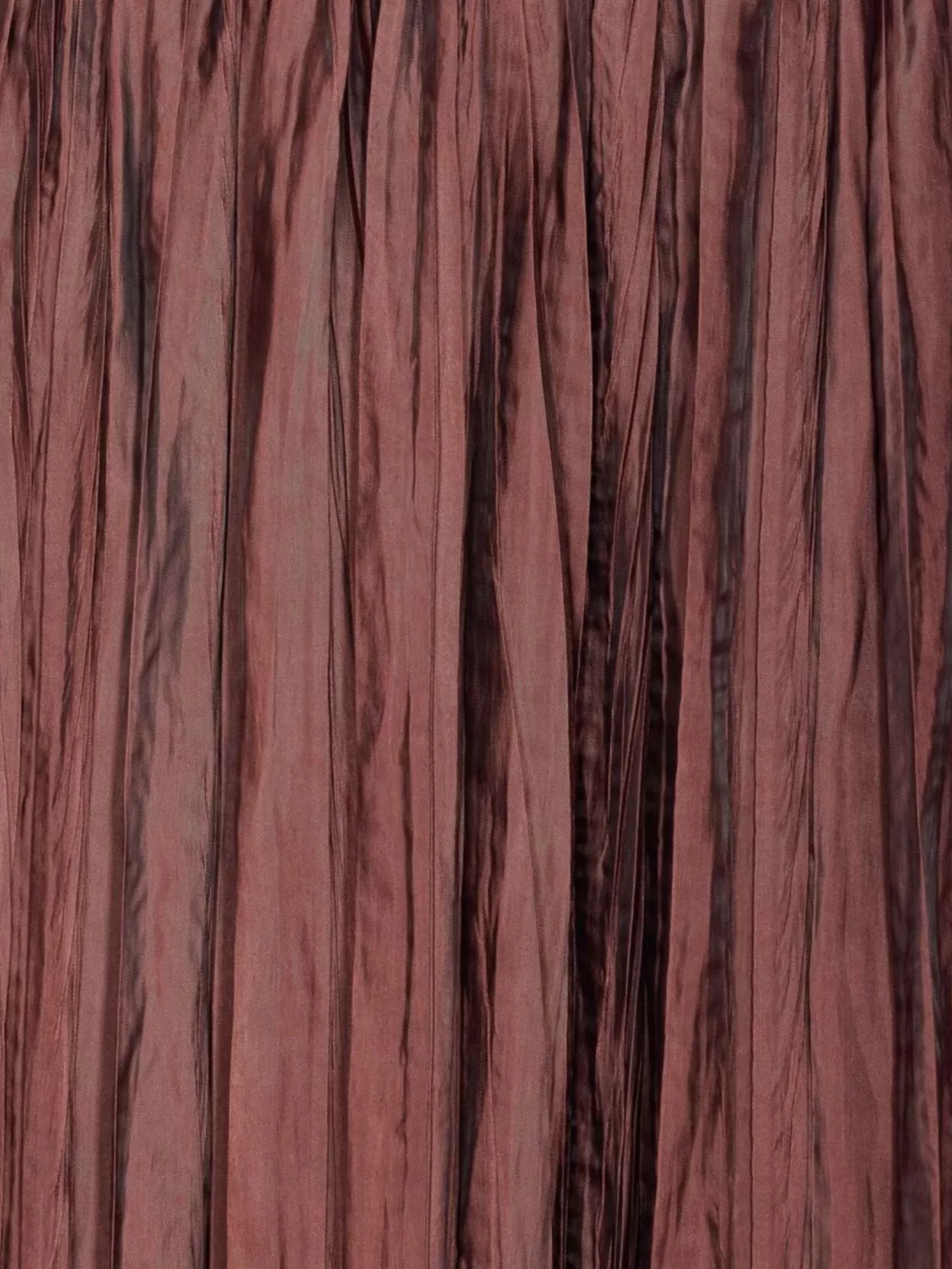 Roberto Collina Crinkled Texture Midi Pleated Sheer Overlay Skirt
