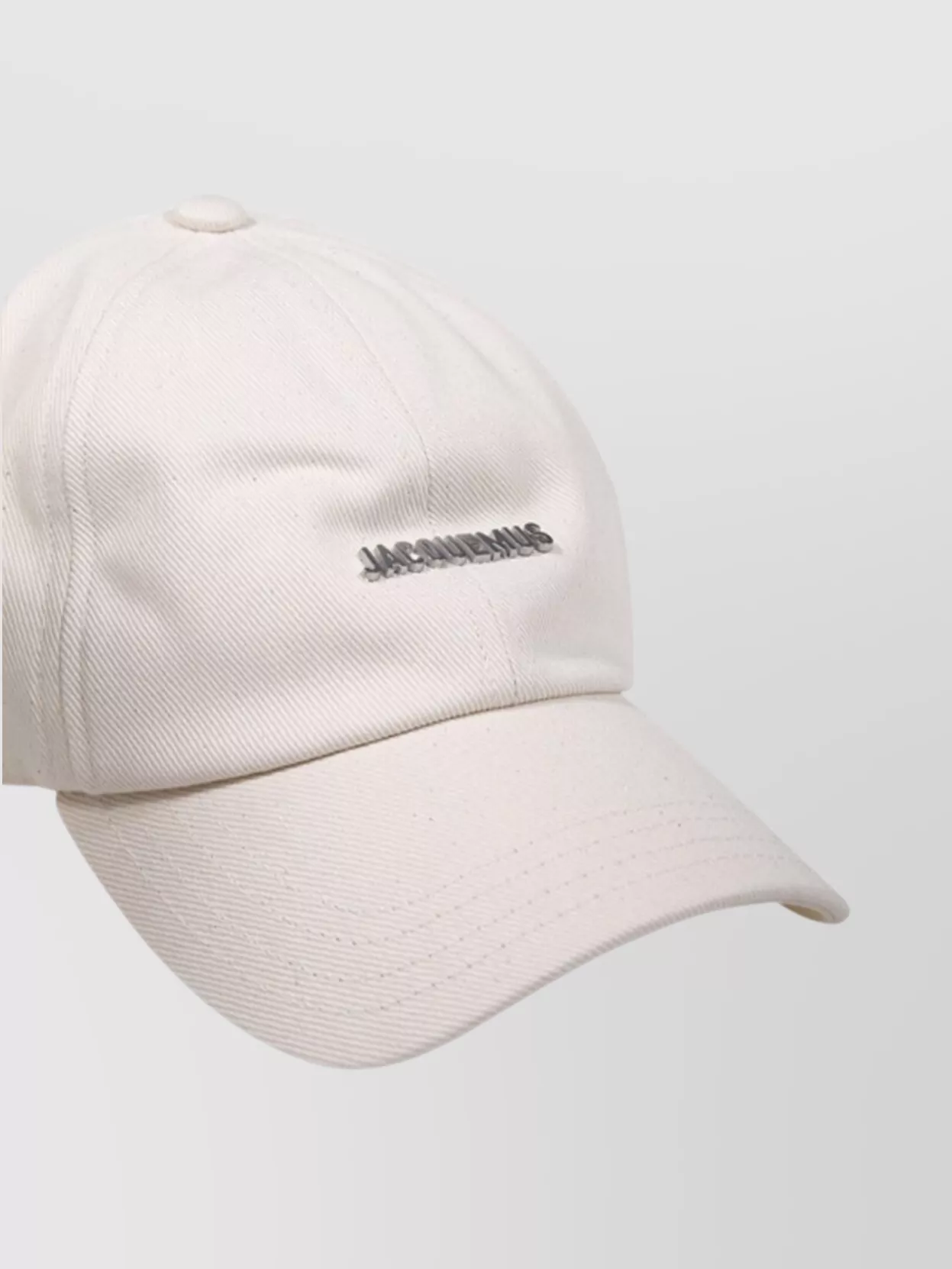 Jacquemus Gadjo Curved Brim Six-Panel Hat