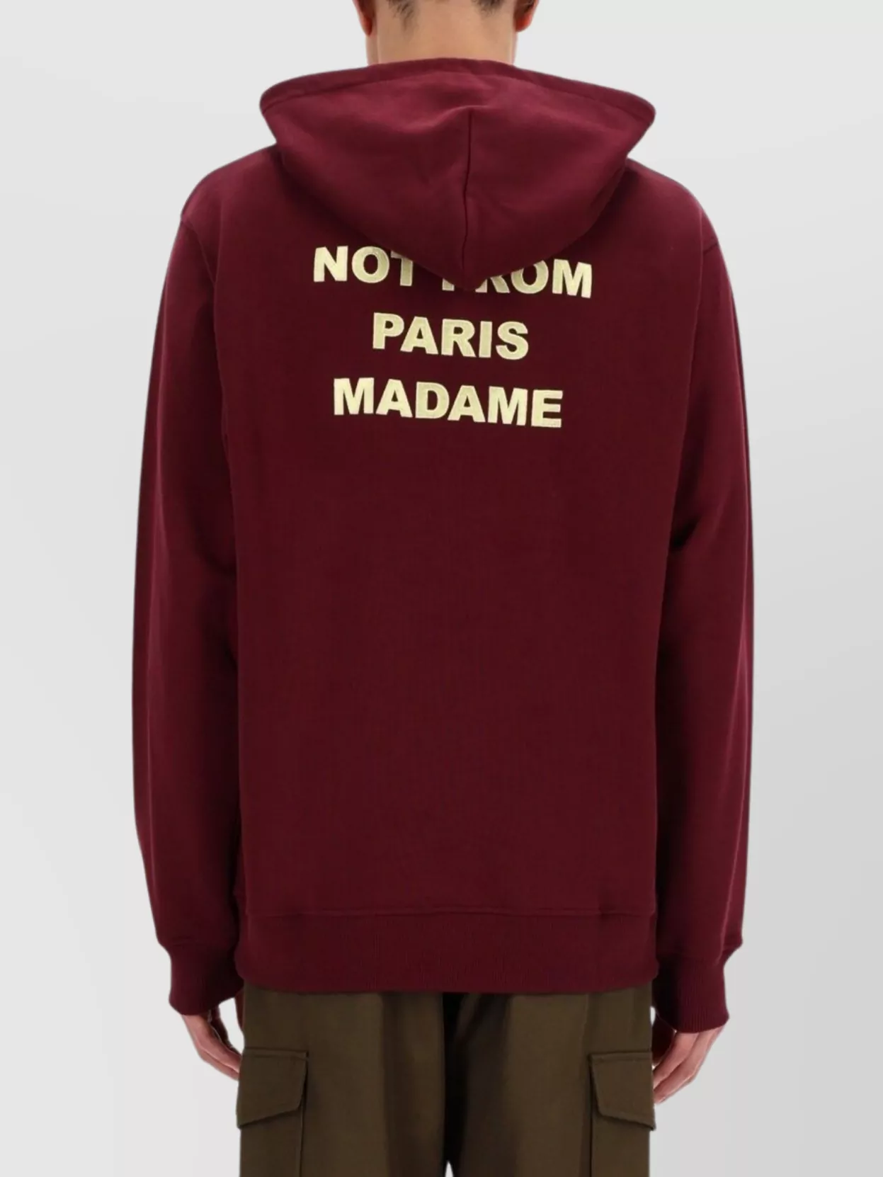Drôle De Monsieur Casual Knitwear Drawstring Hood