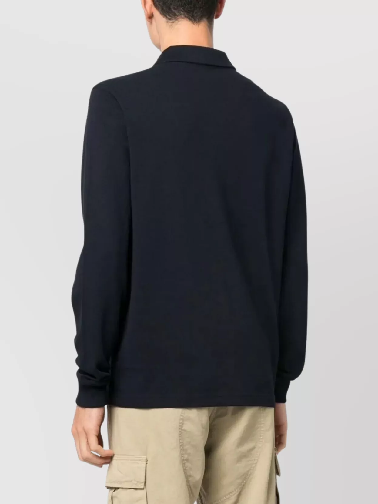 Fred Perry The Polo Collar Long Sleeve Shirt