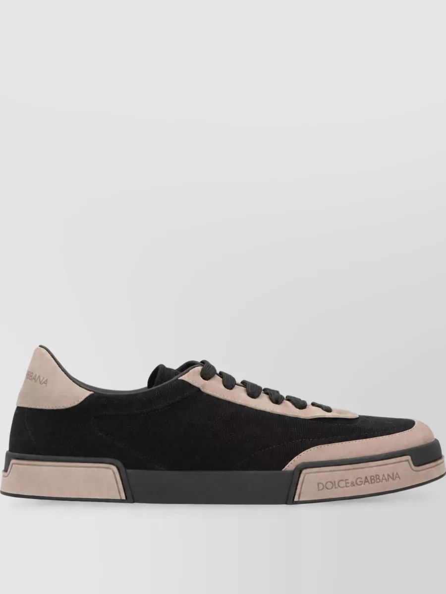Dolce&Gabbana Leather Low-Top Sneakers