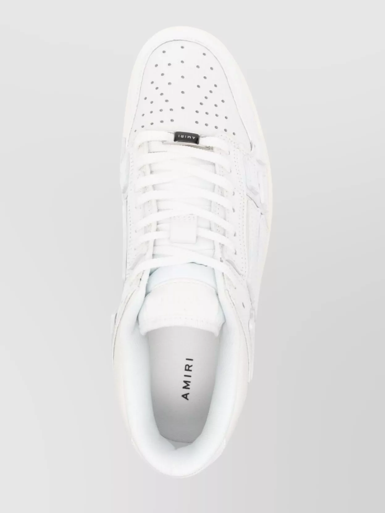 Amiri Low-Top Perforated Sneakers Rubber Sole