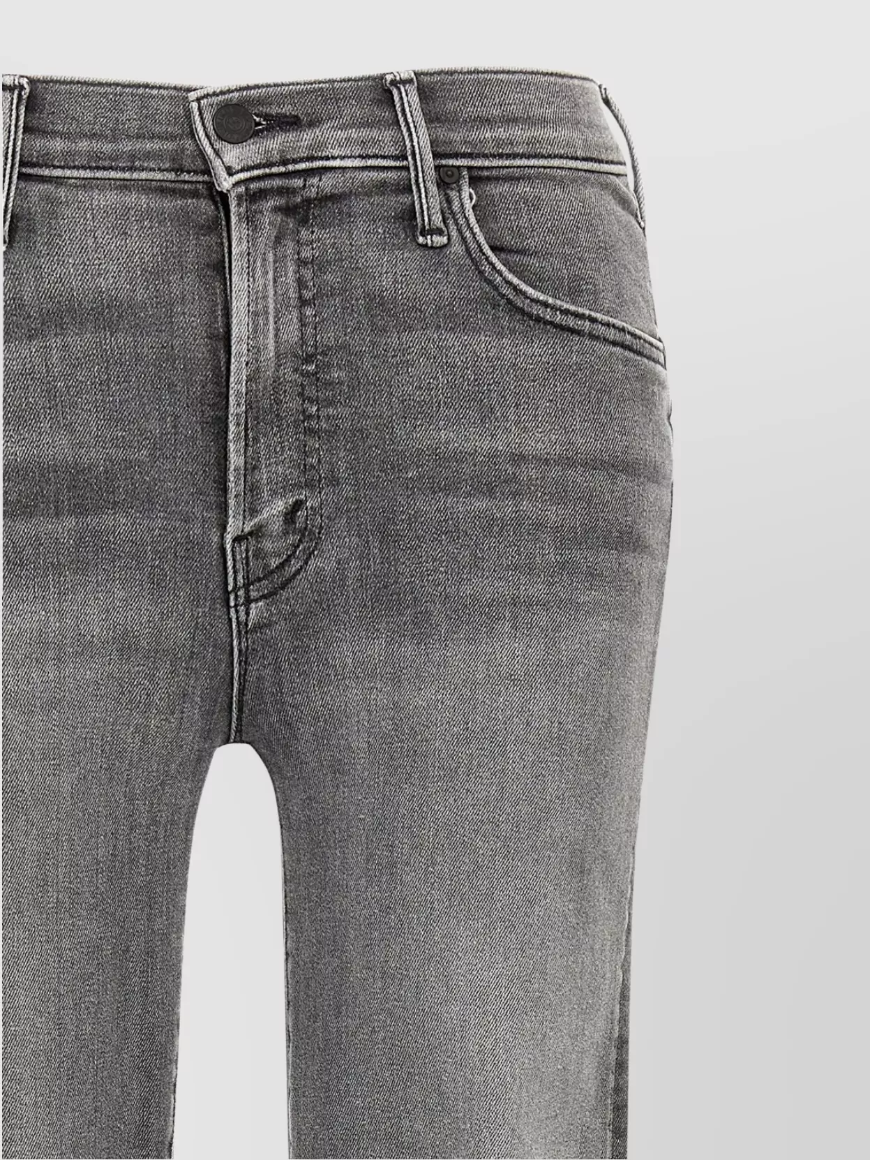 Mother The Pixie Mid Rise Dazzler Ankle Jeans