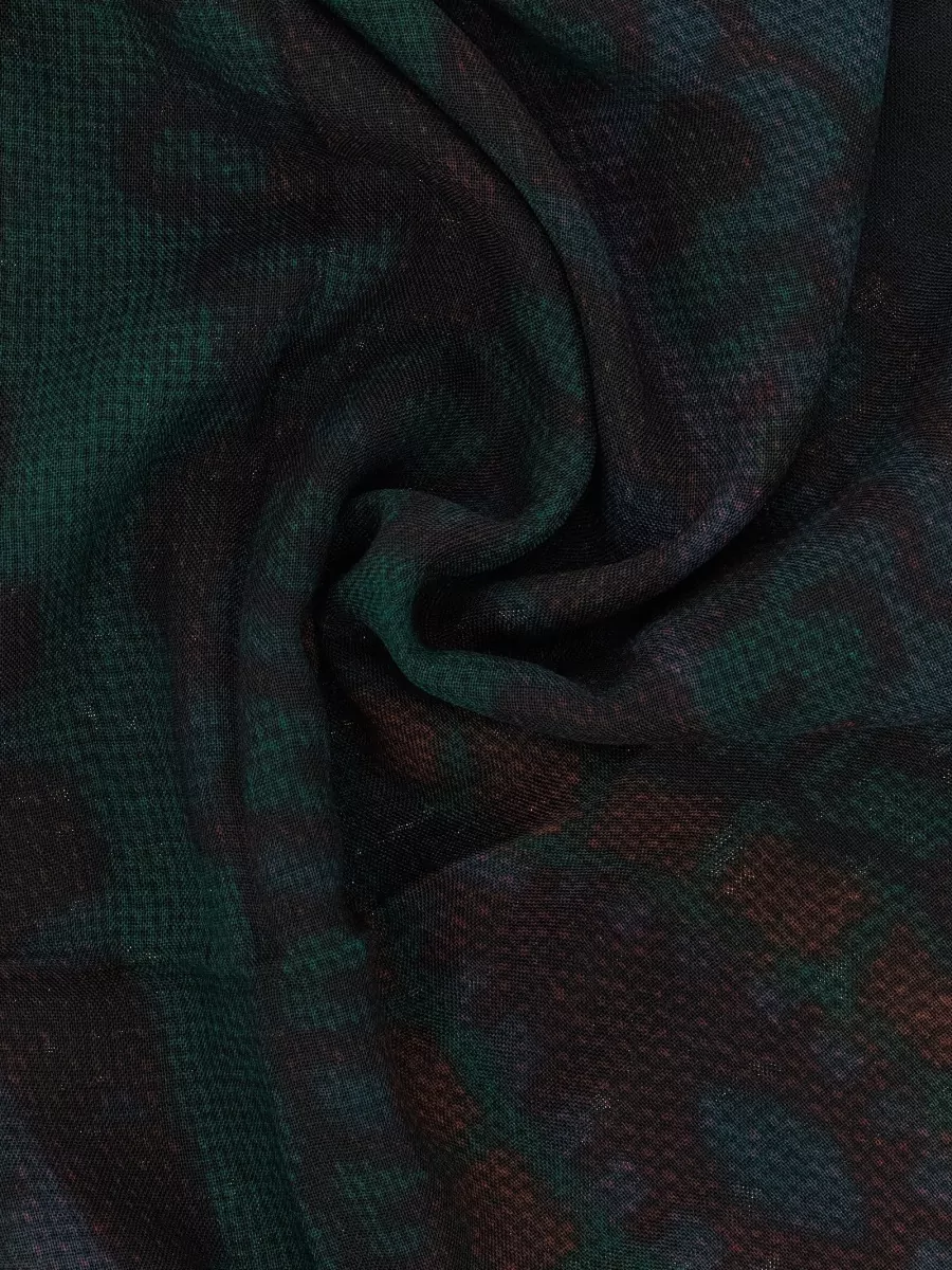 Dries Van Noten Wool Printed Scarf