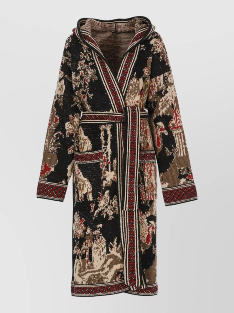 Etro hooded dressing gown