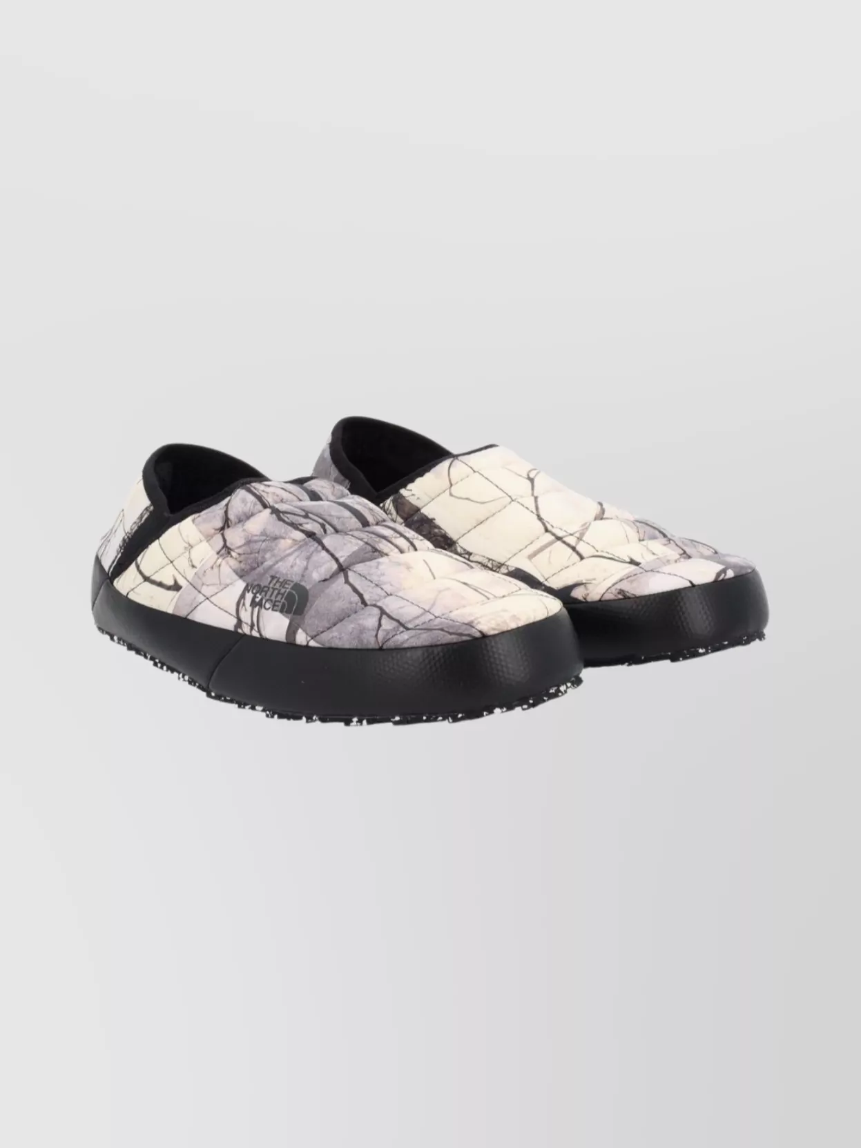 The North Face Quilted Round Toe Sneakers With Rubber Sole
