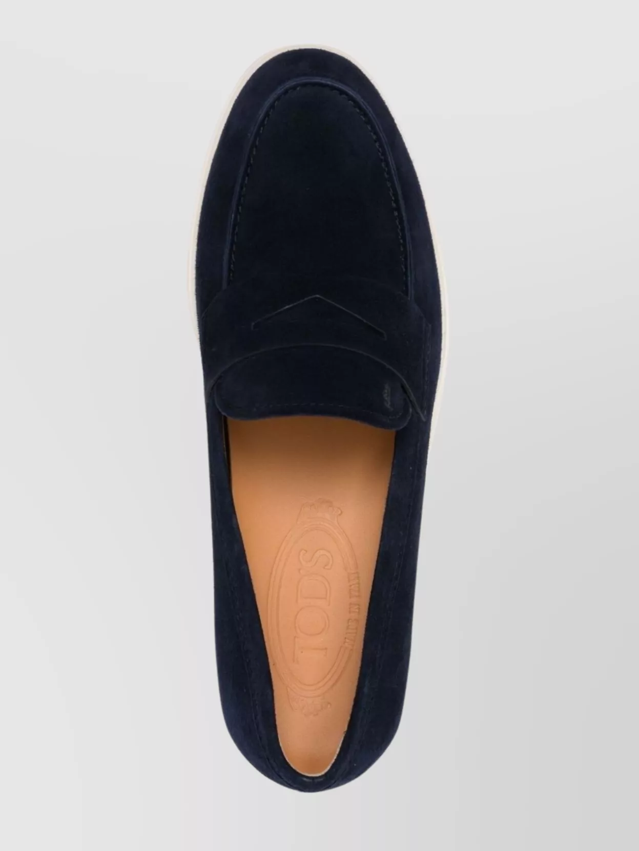 Tod's Suede Loafers Penny Strap