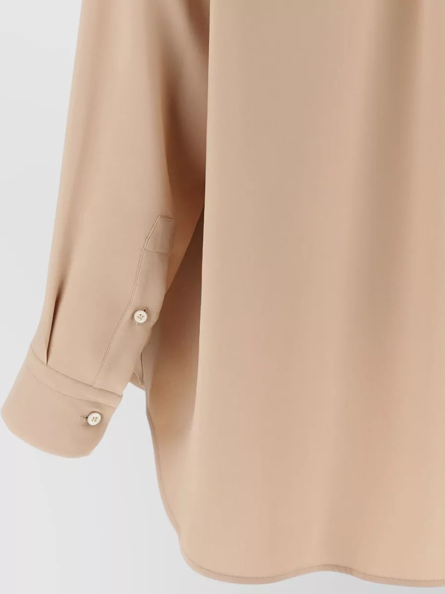 Brioni Silk Long-Sleeve Shirt