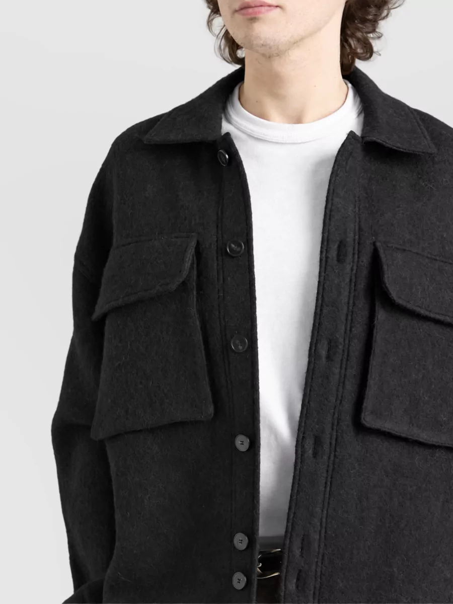 Entire Studios Wool Silk Overshirt