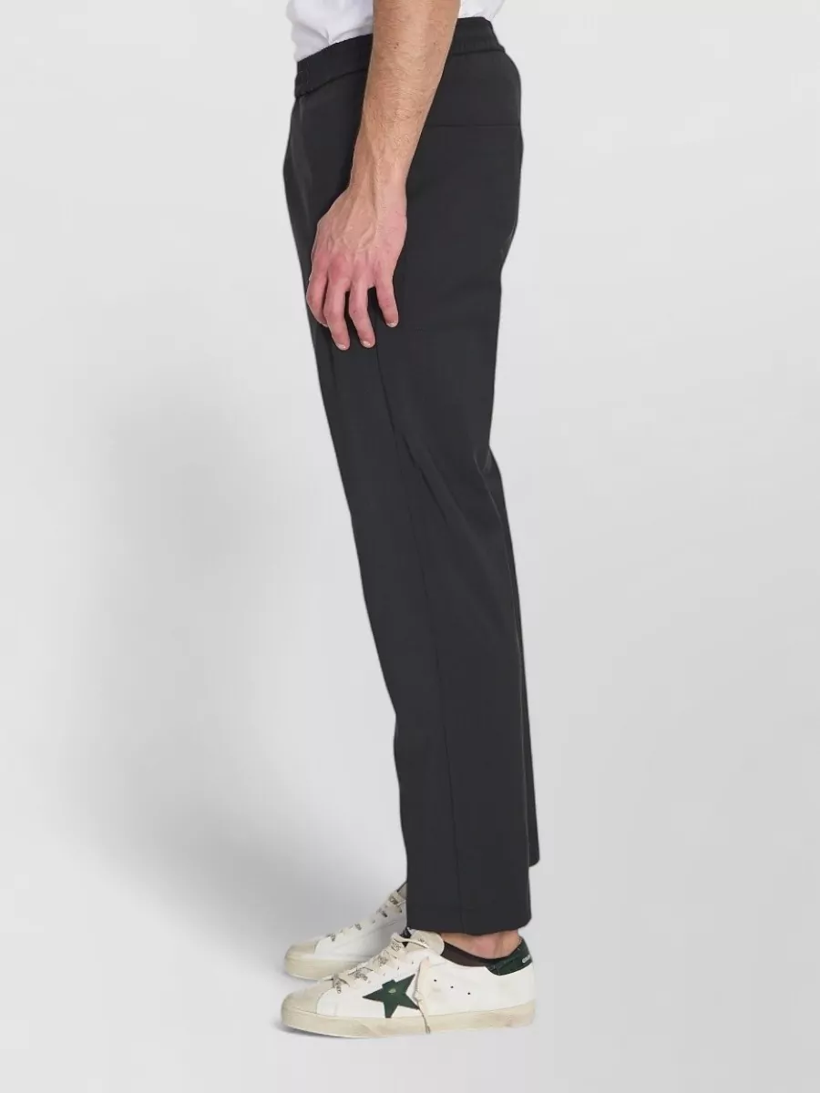 Barena Virgin Wool Low-Rise Straight-Leg Trousers