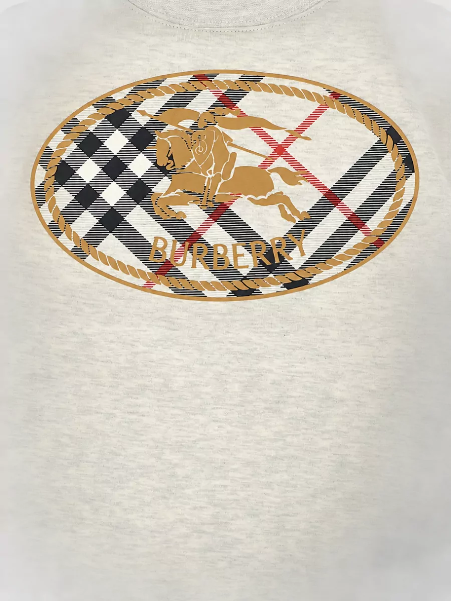 Burberry Printed terry cotton regular-fit t-shirt
