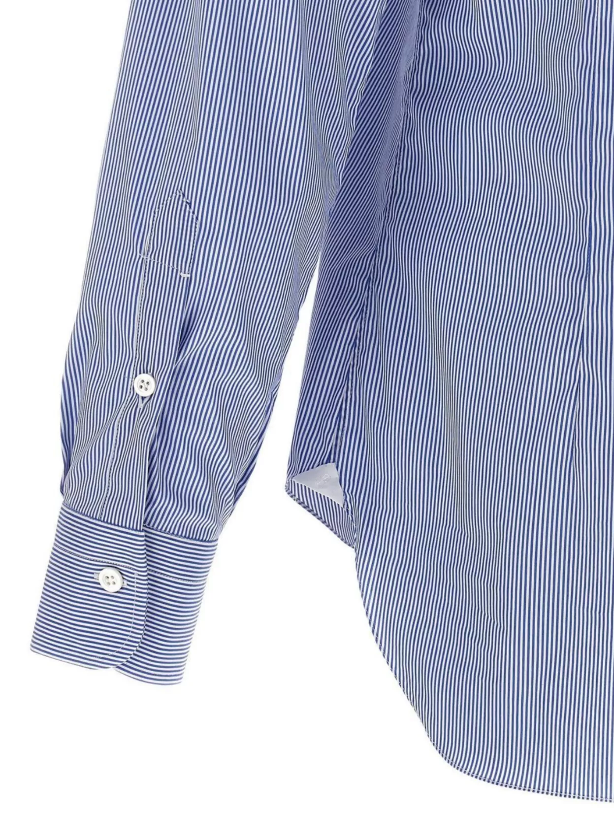 Barba Shirt Striped Collar Button-Down