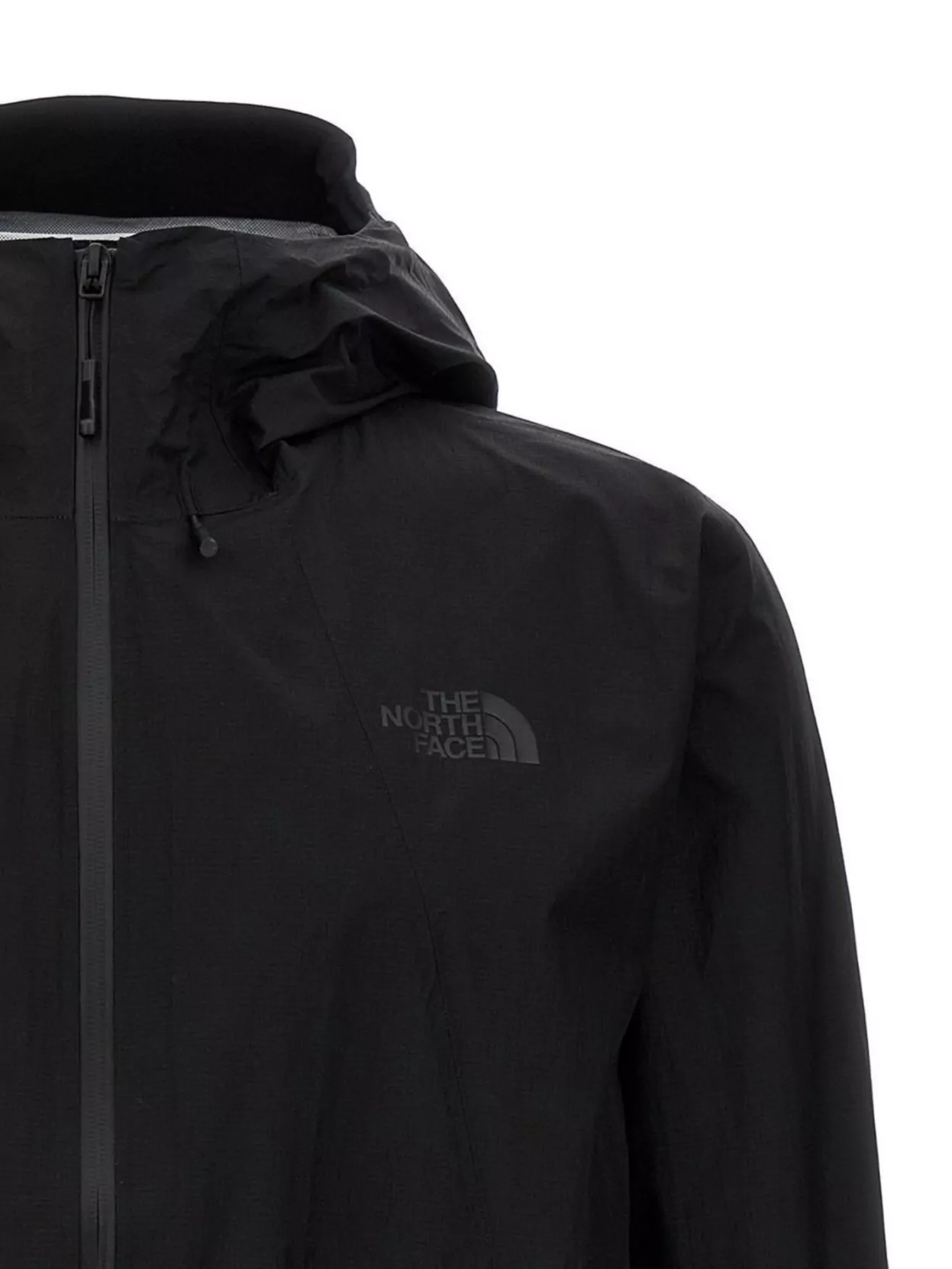 The North Face Packable Hooded Jacket With Adjustable Cuffs