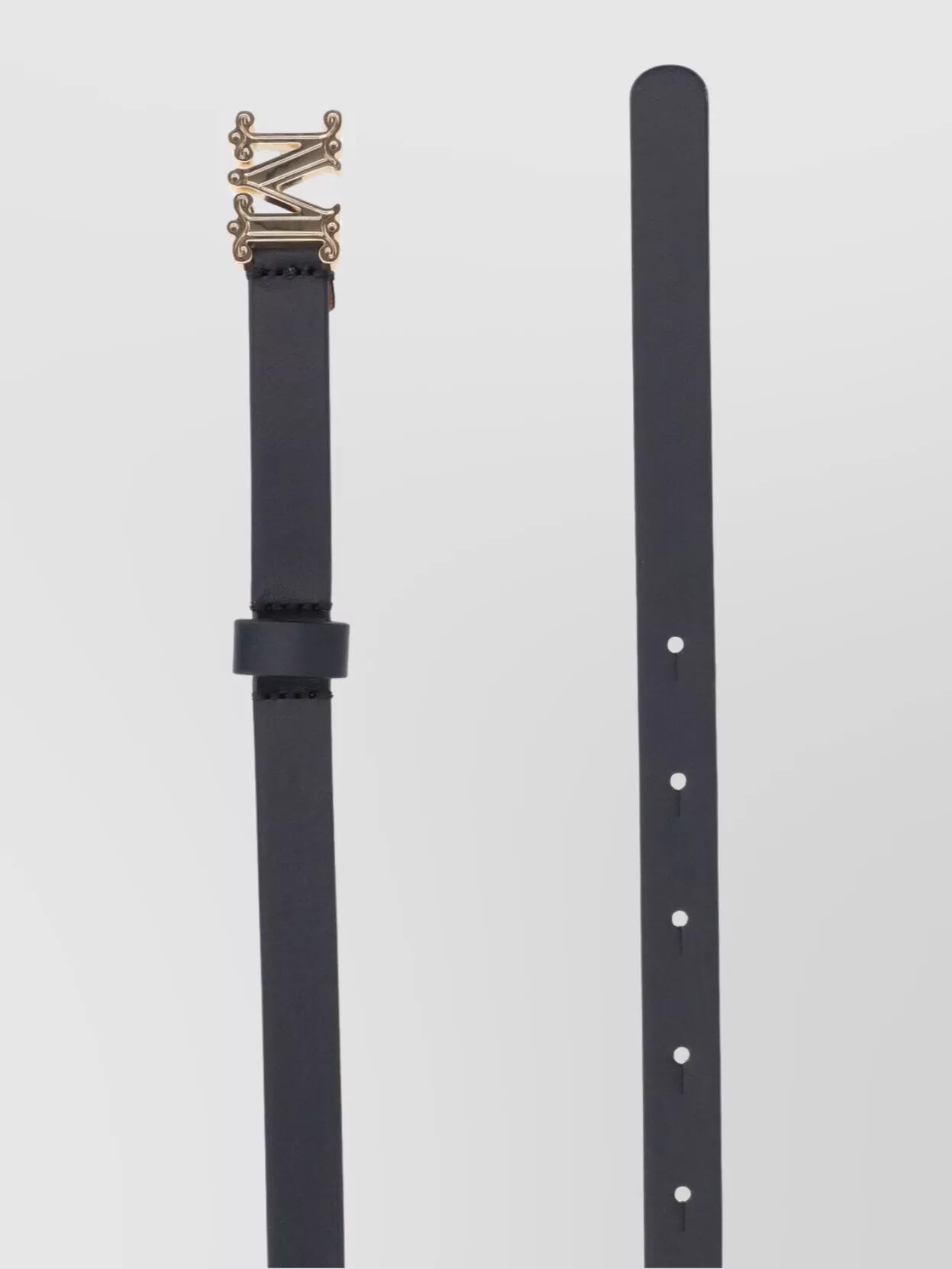 Max Mara Adjustable Buckle Detail Multiple Holes