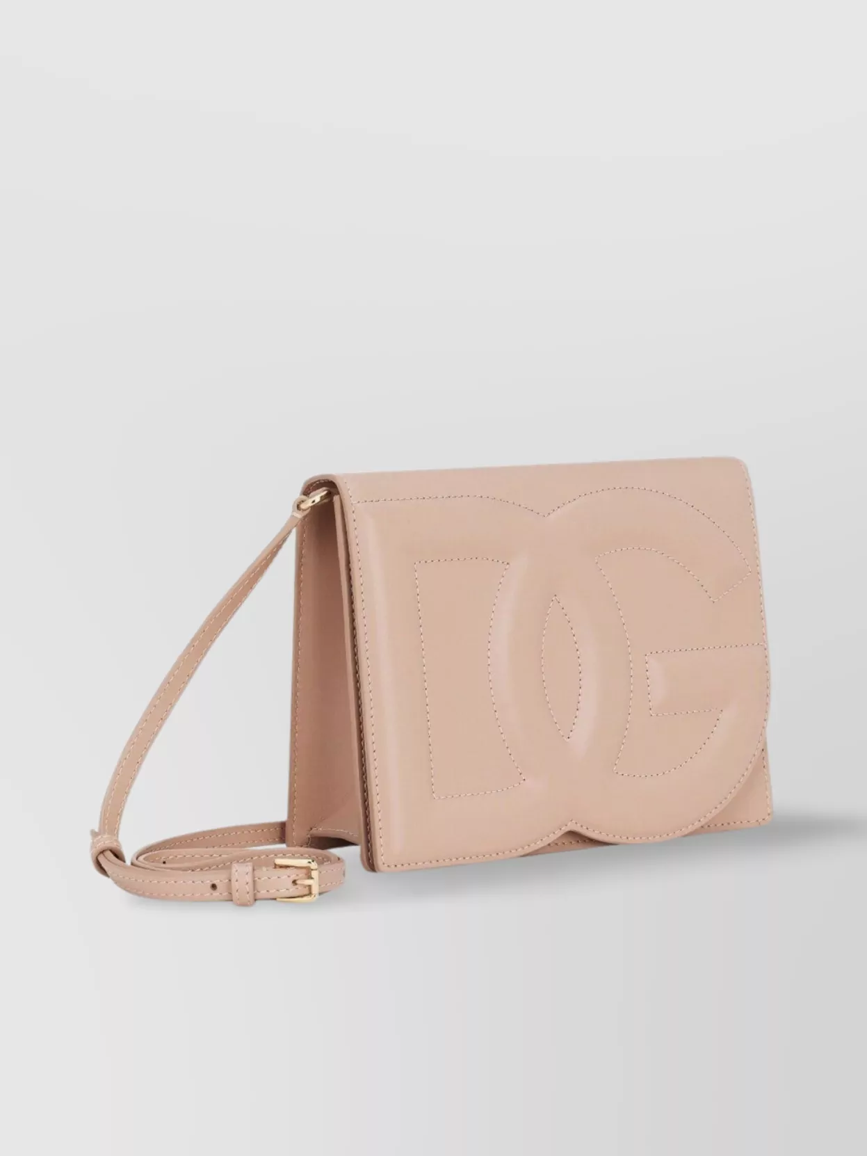Dolce&Gabbana Logo Leather Crossbody Bag