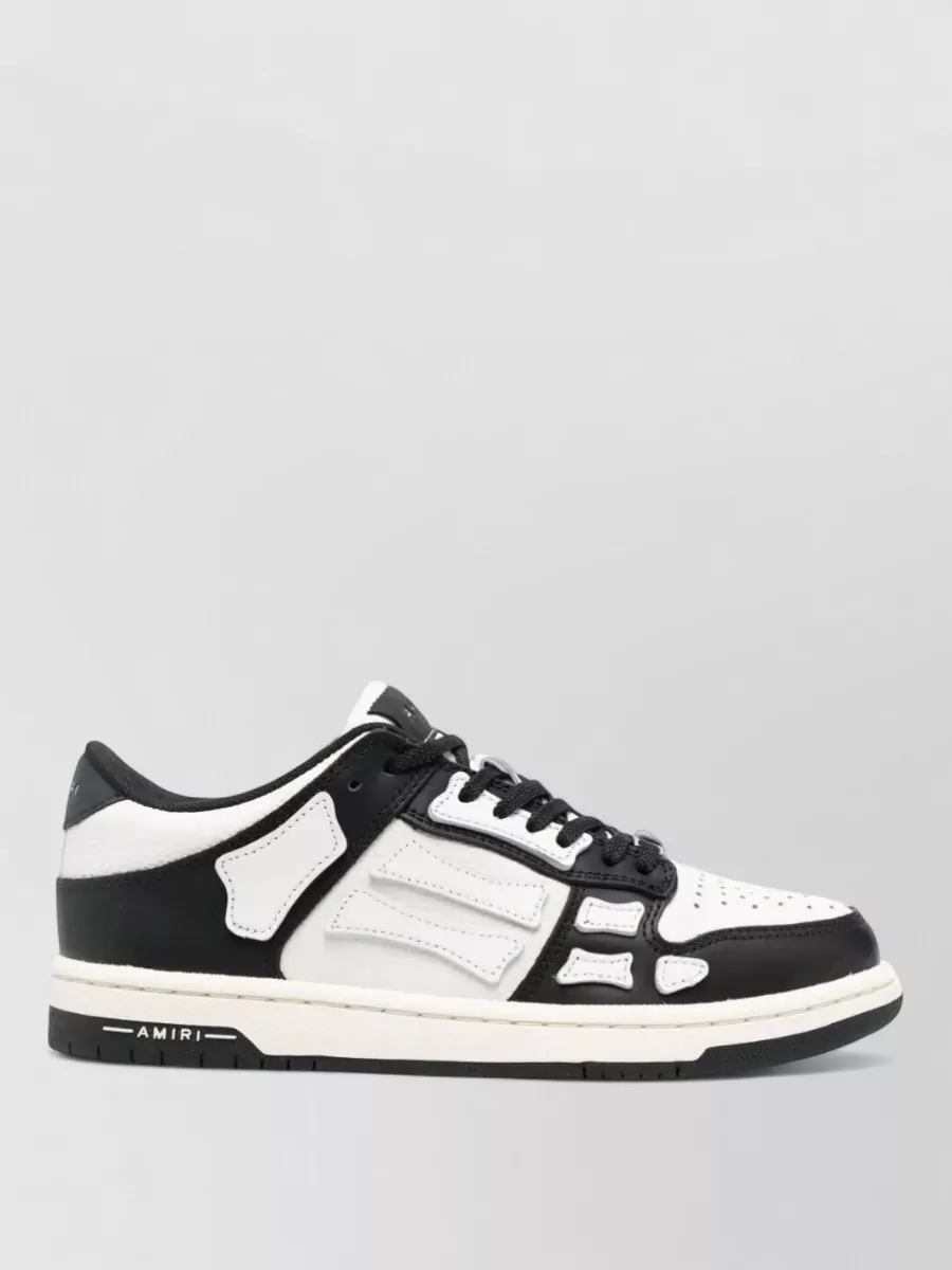 Amiri Skel Low Top Sneakers Contrast Panels