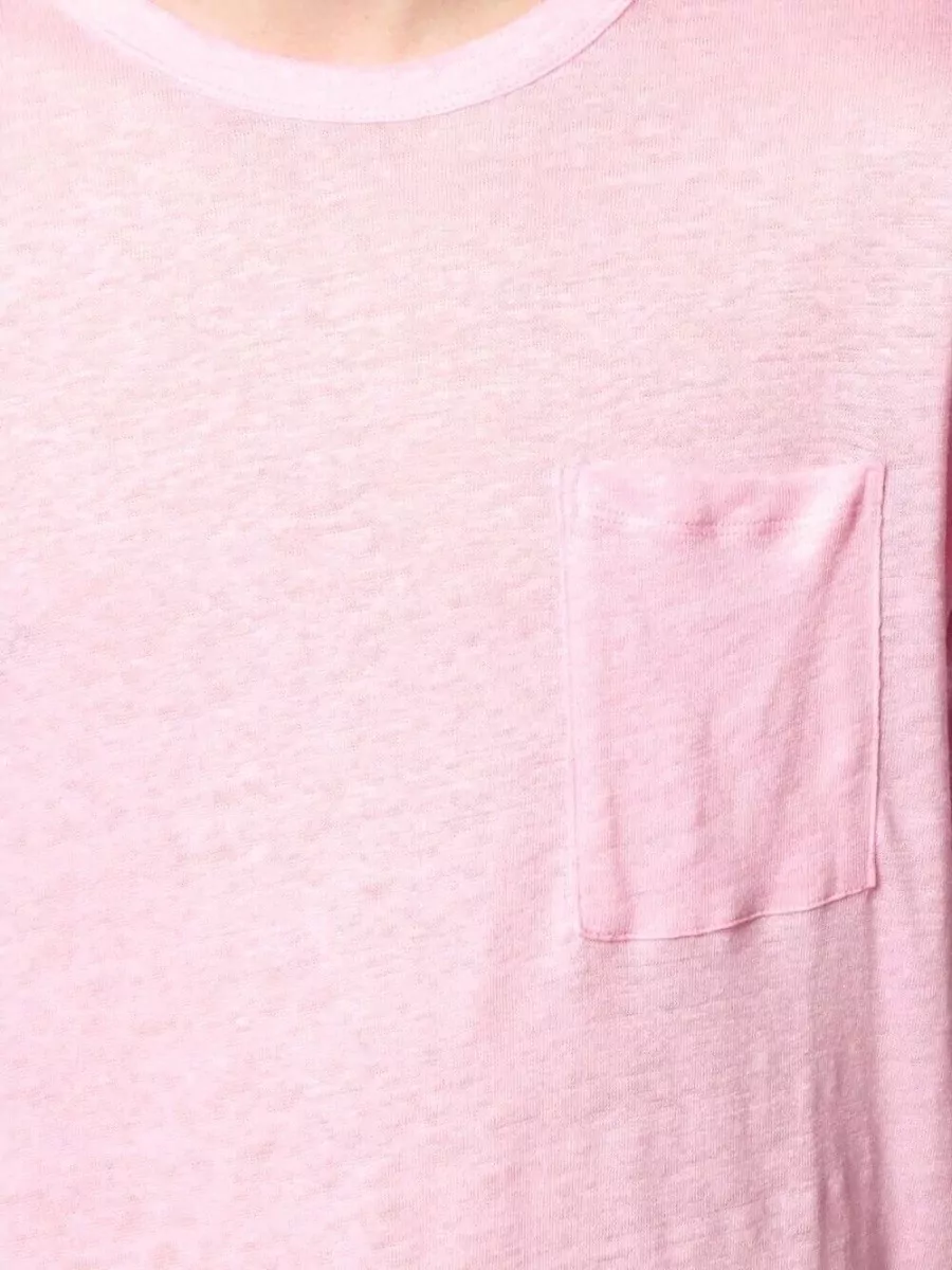 Mc2 Saint Barth Linen Crewneck T Shirt