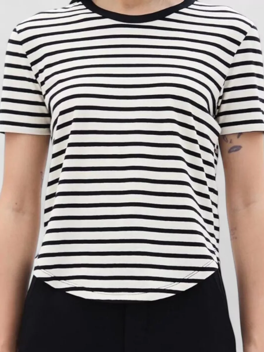 Ann Demeulemeester Striped jersey t-shirt