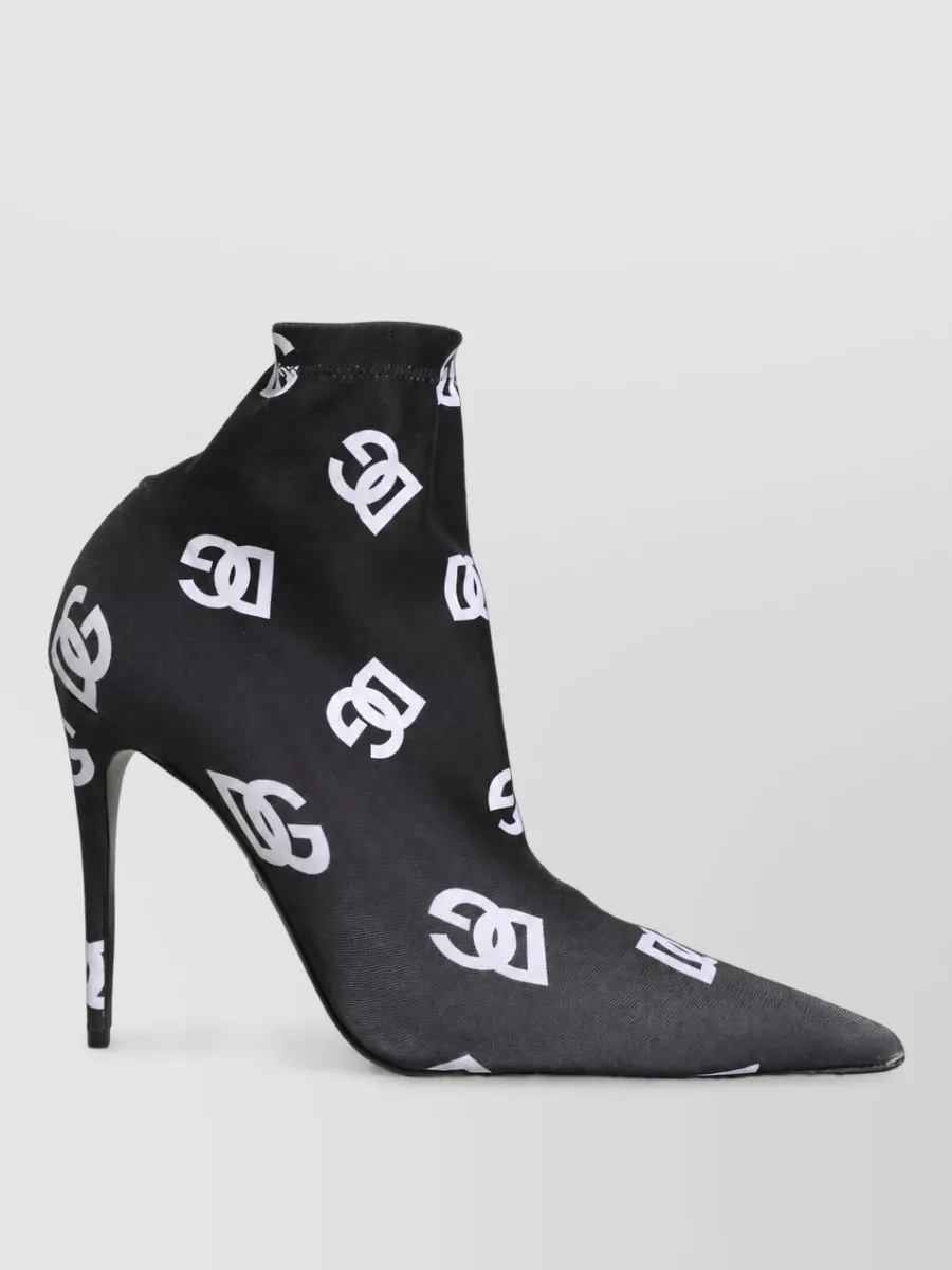 Dolce&Gabbana Logo Ankle Boots