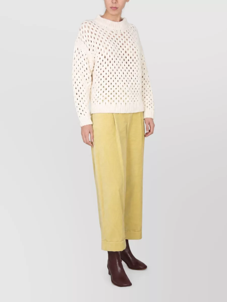 Alysi Fine-Knit Top