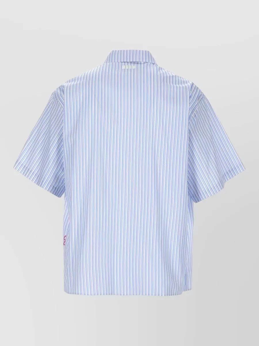 Msgm Cotton Printed Shirt