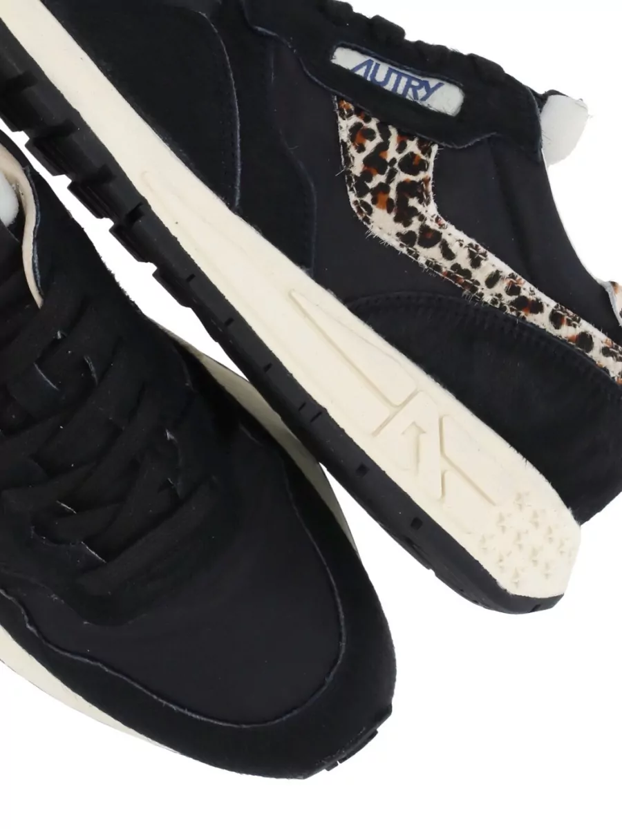 Autry Pony Leather Low-Top Sneakers